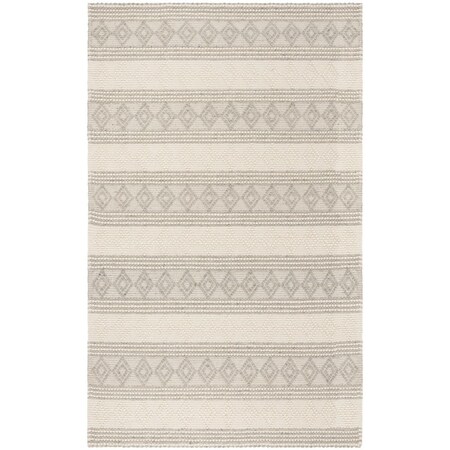 Safavieh 6 x 9 ft. Natura Rectangle Hand Loomed Rug Grey & Ivory NAT750F-6